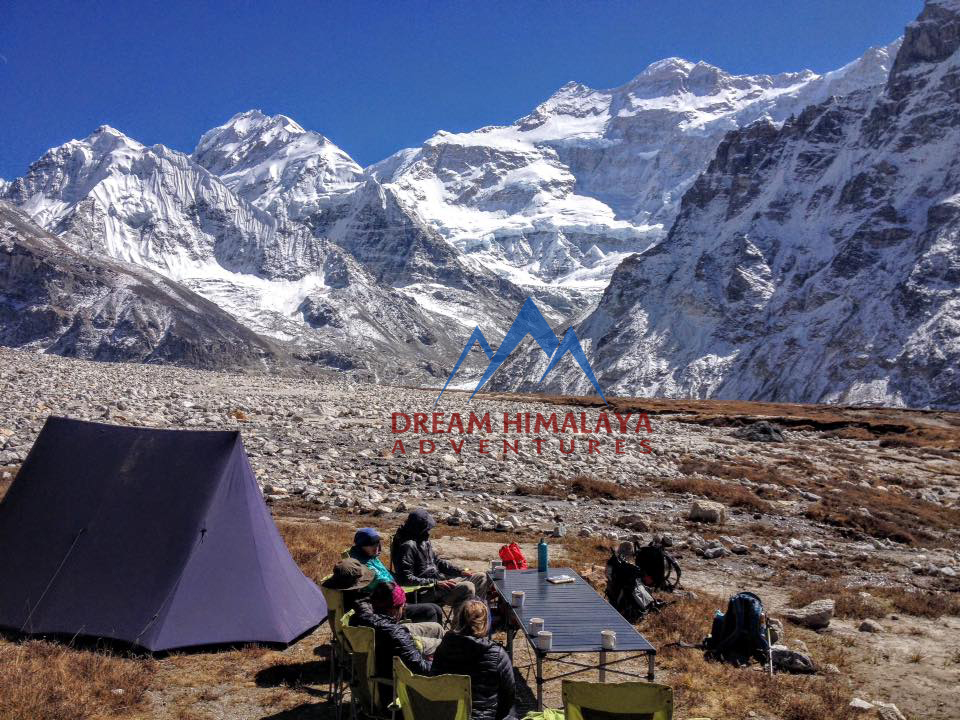 Pang Pema base camp Kanchenjunga Trekking 
